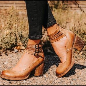 [Freebird by Steven] Randi Tan Leather Heels Box 8